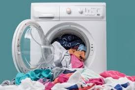 Overload pakaian pada mesin cuci