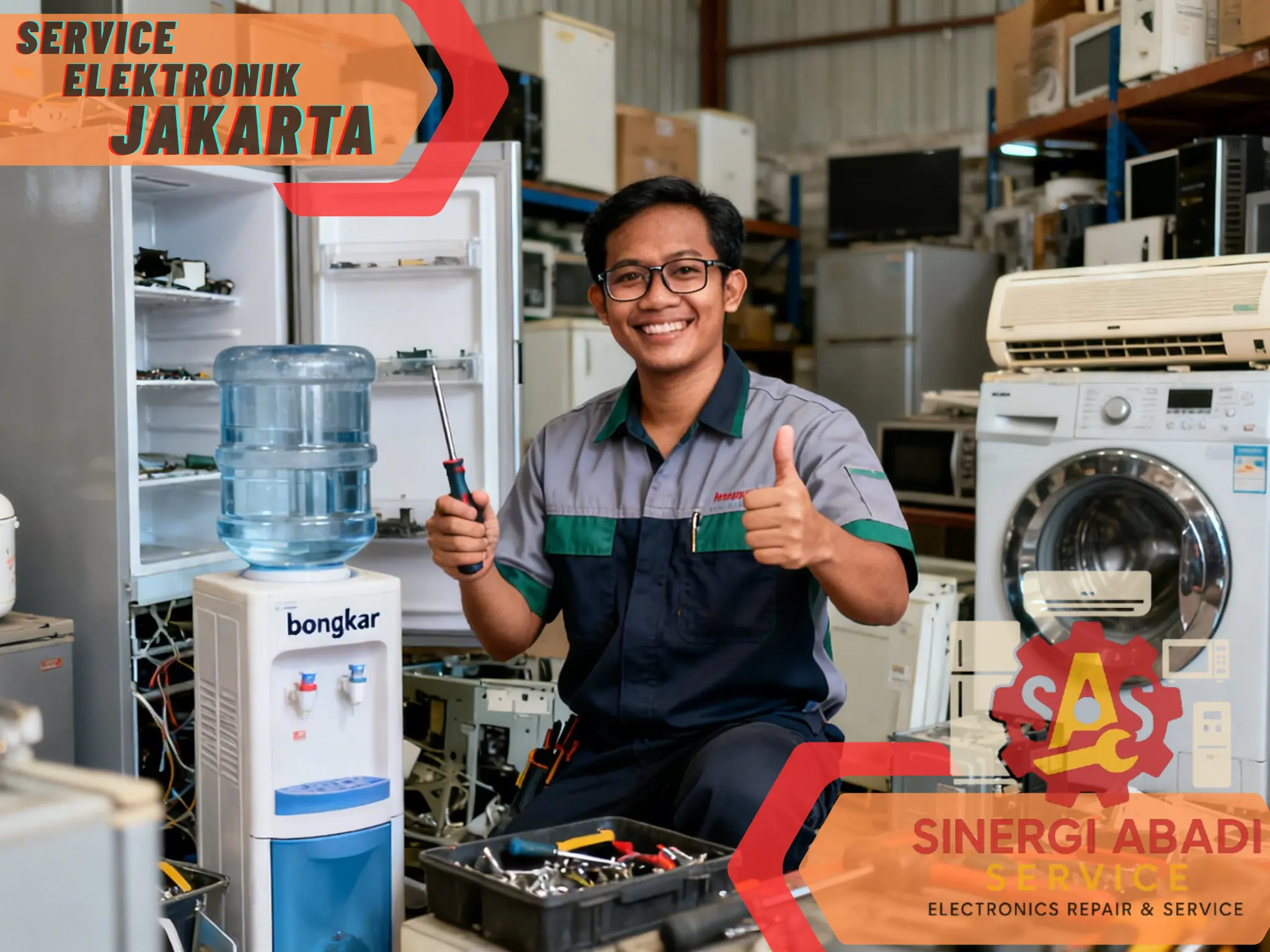 Service Elektronik Jakarta - Teknisi Sinergi